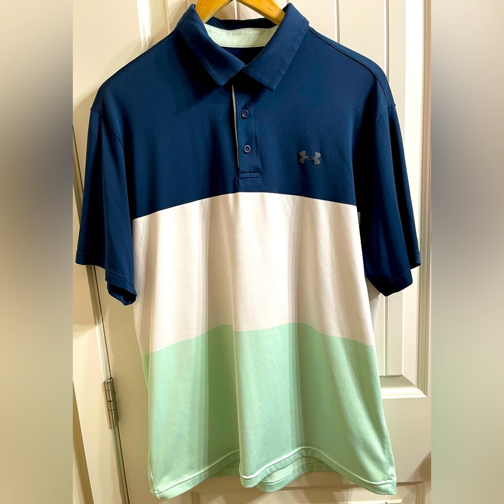 Under Armour performance fit golf polo shirt